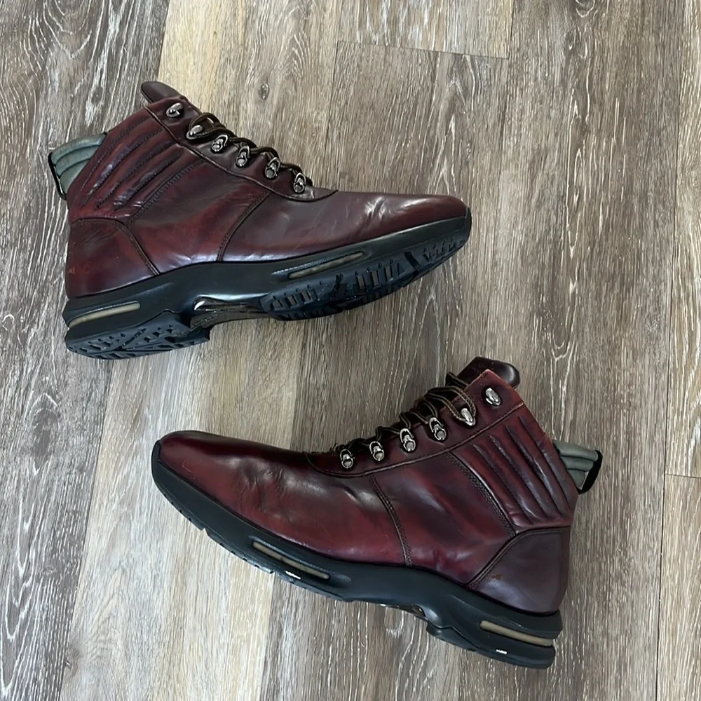 Rockport Mens Marradi Oxblood leather hiking trail Boots size 13 waterproof